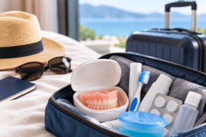 Travelling With Dentures: What to Check Before You Leave and What to Pack